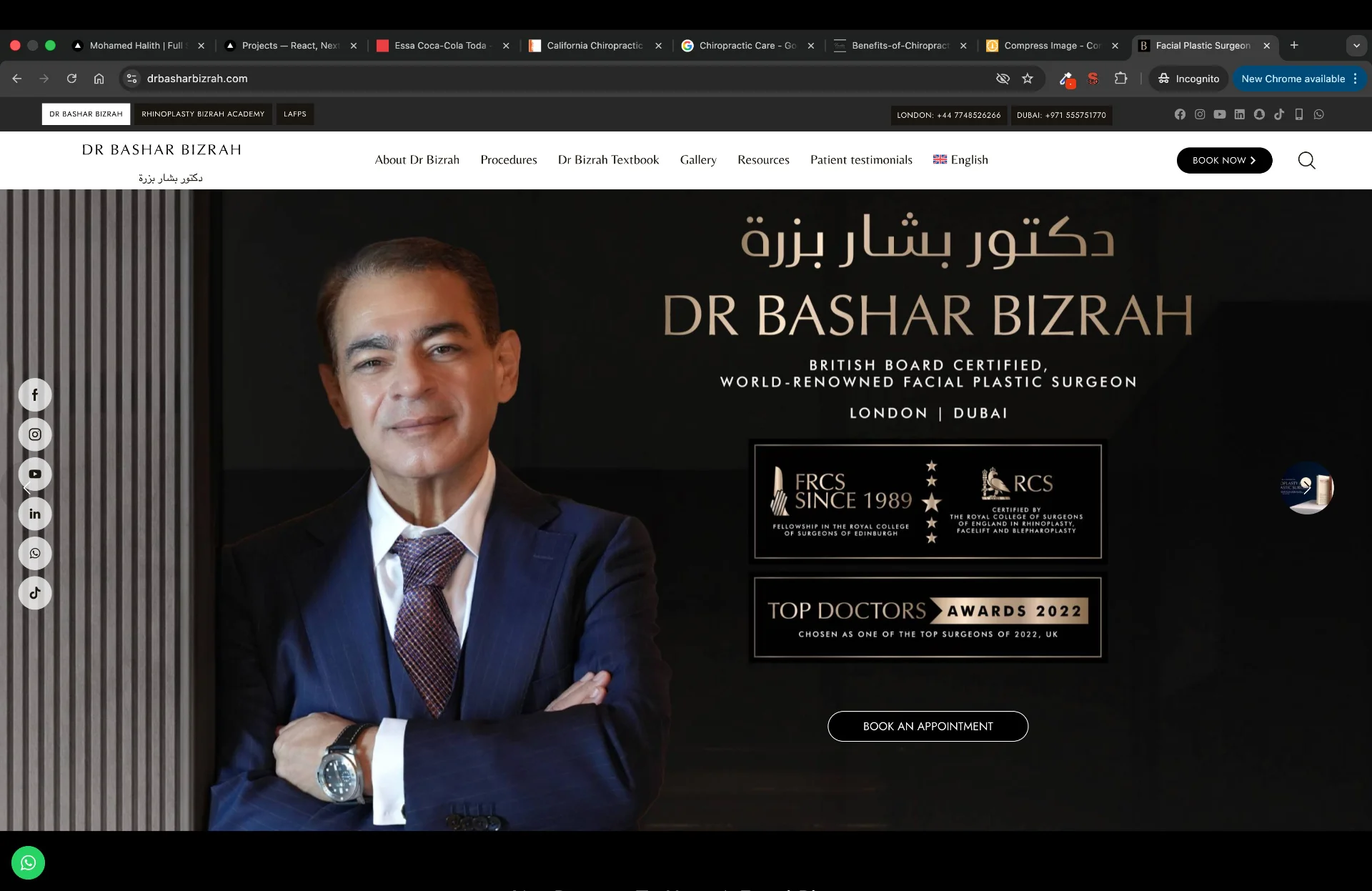 Dr Bashar Bizrah