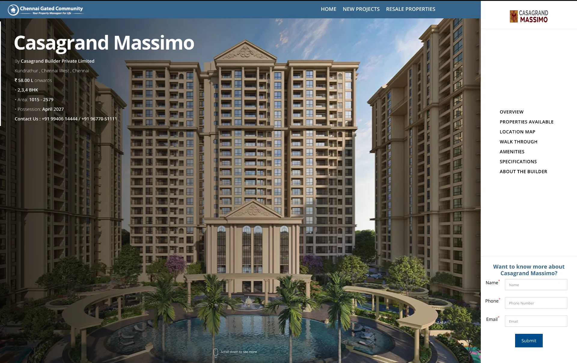 Chennai Gated Community gallery 1